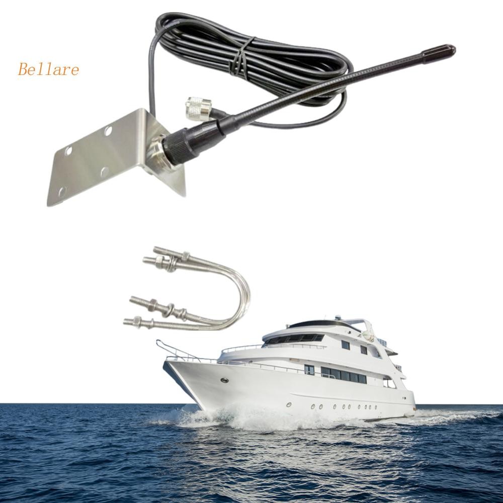 _ 156-163mhz VHF Marine Antenna ยางเสากันน้ํา Aerial สําหรับเรือใบเรือ [Bellare.th]