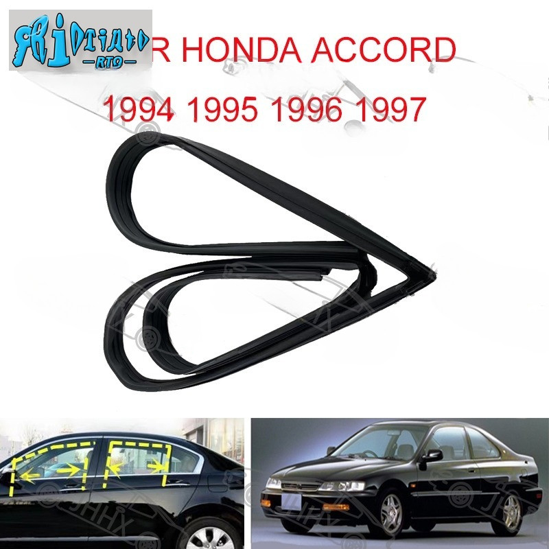 Rio 1PCS กระจกประตู RUN CHANNEL RUBBER สําหรับ honda accord SV4 1994 1995 1996 1997