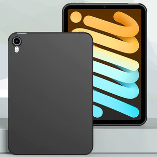 กรณีแท็บเล็ตสําหรับapple iPad Mini 6 8.3 "2021 สีดําSoft TPUซิลิคอนสําหรับApple iPad Mini 7 8.3 "2024 A17 Pro A2995 กันกระแทก