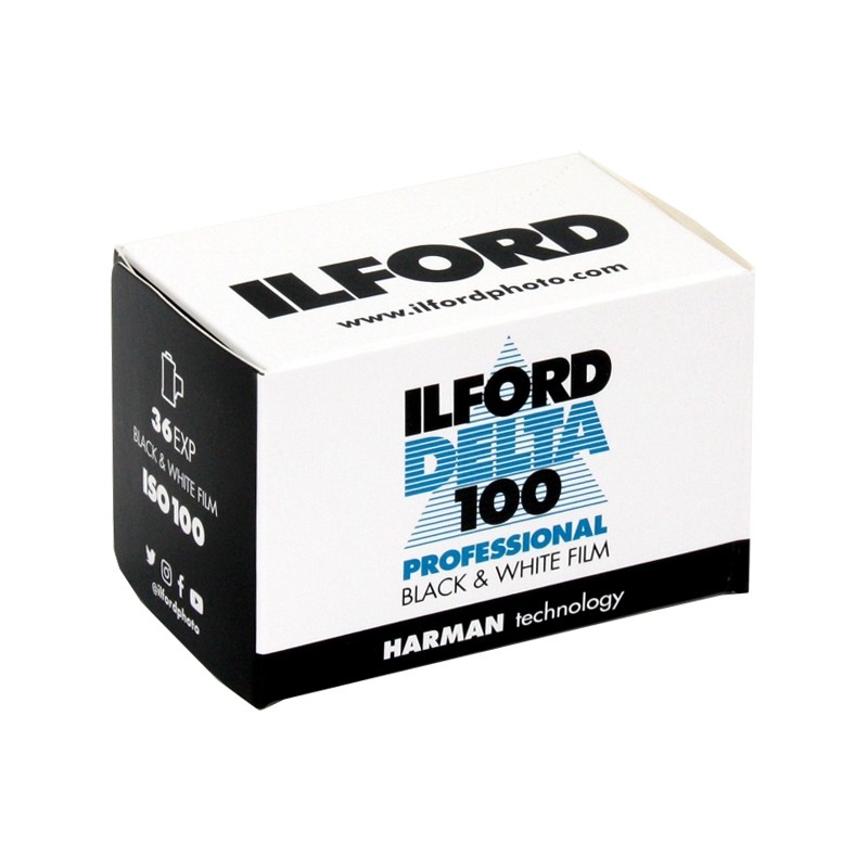 [Film Lab] ฟิล์มขาวดำ ILFORD Delta 100 Black & White Film 135 / 36ภาพ D-76 CDA14