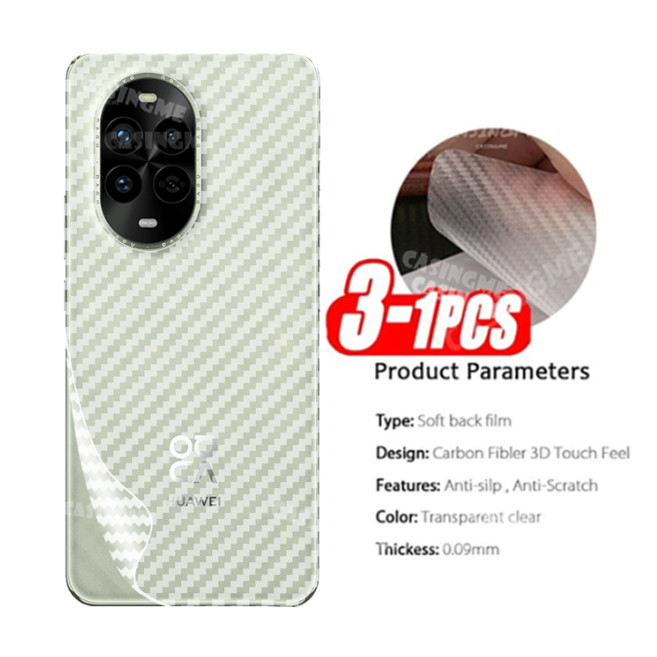 Huawei Nova 13 Pro 3D คาร์บอนไฟเบอร์โทรศัพท์หน้าจอด้านหลังฟิล์มสําหรับ Huawei Nova 13 Nova13Pro 13No