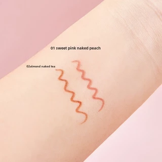 Dudu lip liner ละเอียดอ่อนและเนียนหมดรูปร่างริมฝีปากมาพร้อมกับแปรงลิปกบเหลาดินสอลิปไลเนอร์ลิปสติก