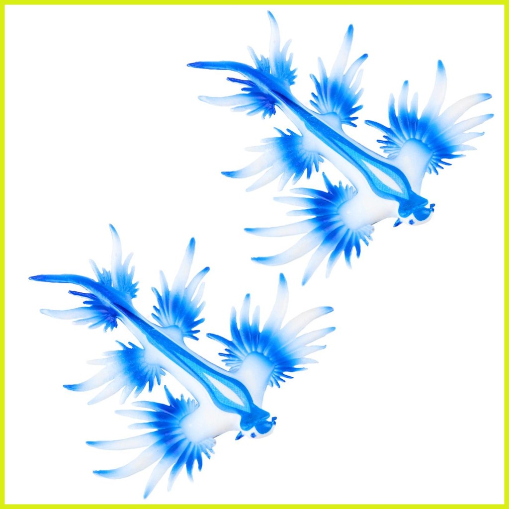 ทะเลปลอม Slug Sea รุ่นสะสม Sea Slug Figurines Party Favors ทนทานขนาดเล็ก Sea Slug รูปปั้นสําหรับวันเ