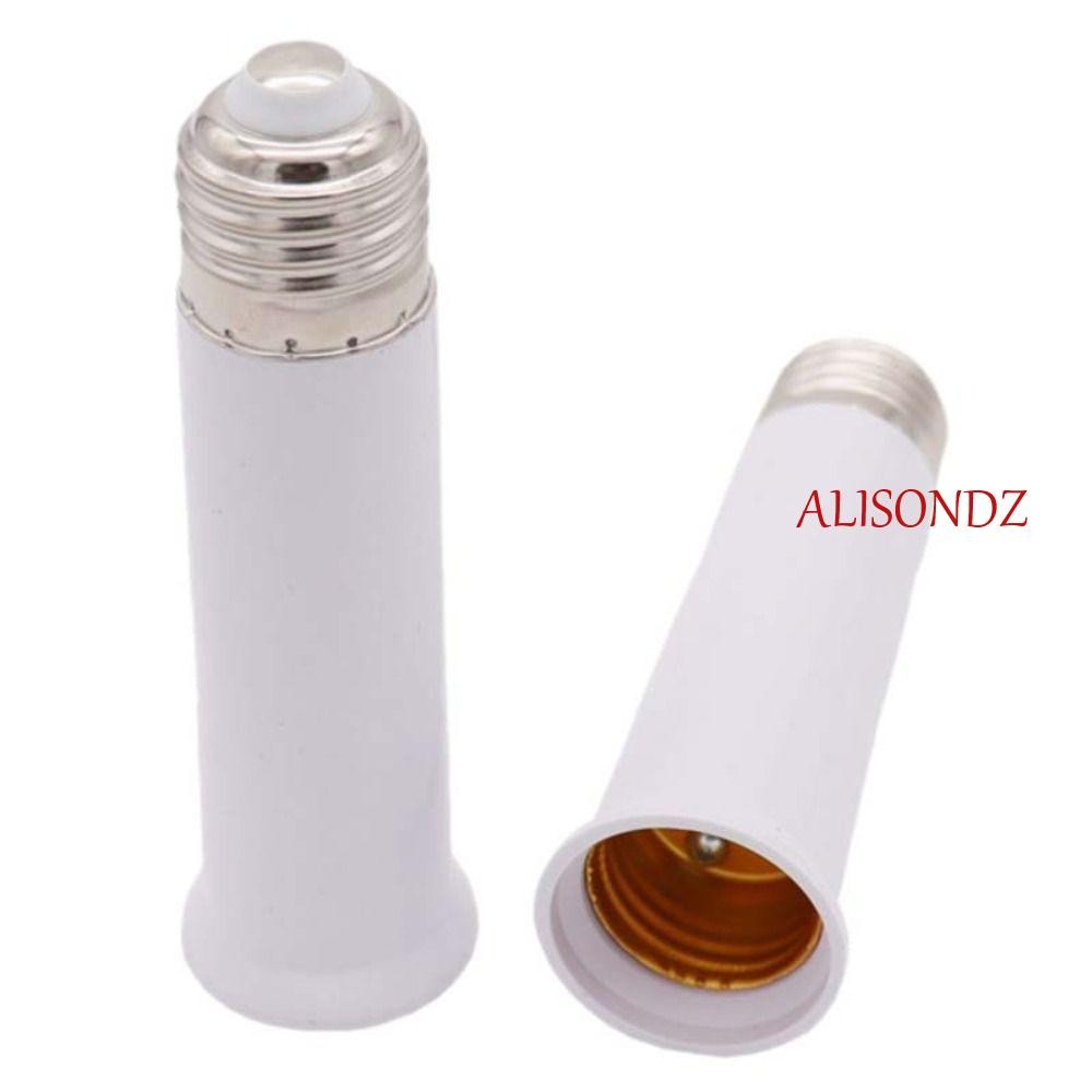 Alisondz ฝาครอบหลอดไฟ Universal ยาวฐาน Converter สําหรับหลอดไฟขยายซ็อกเก็ต LED Light ผู้ถือโคมไฟ