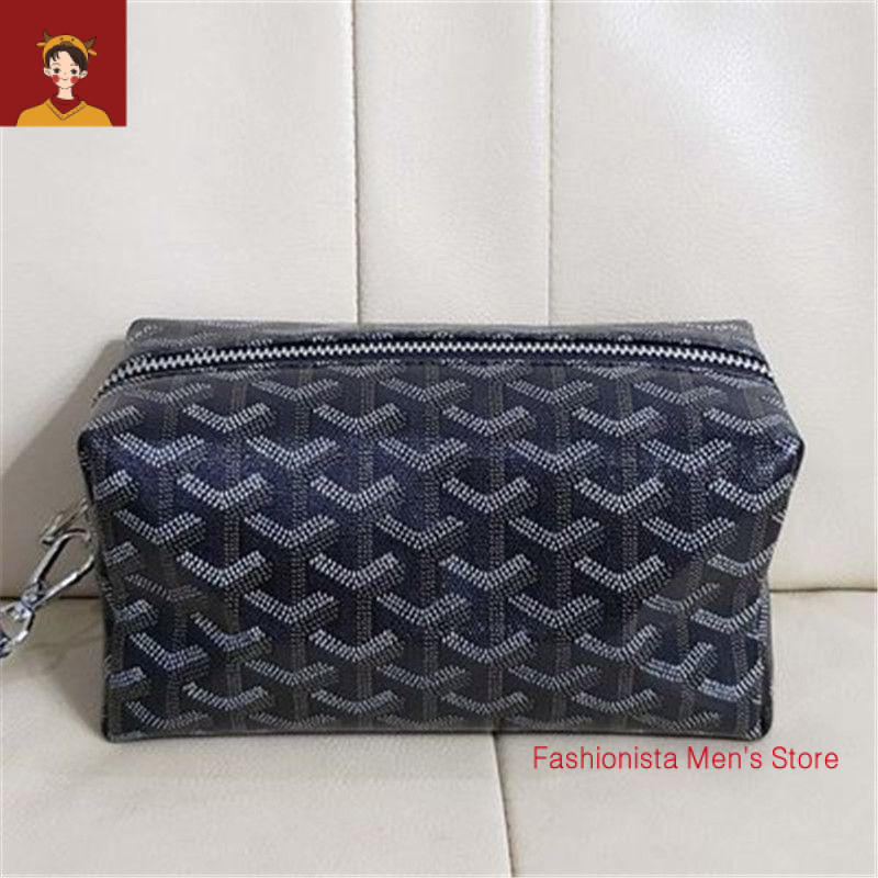 New French Unisex Clutch Bag Urban Simple Clutch Bag Fashion Wrist PU Cosmetic Bag Wholesale