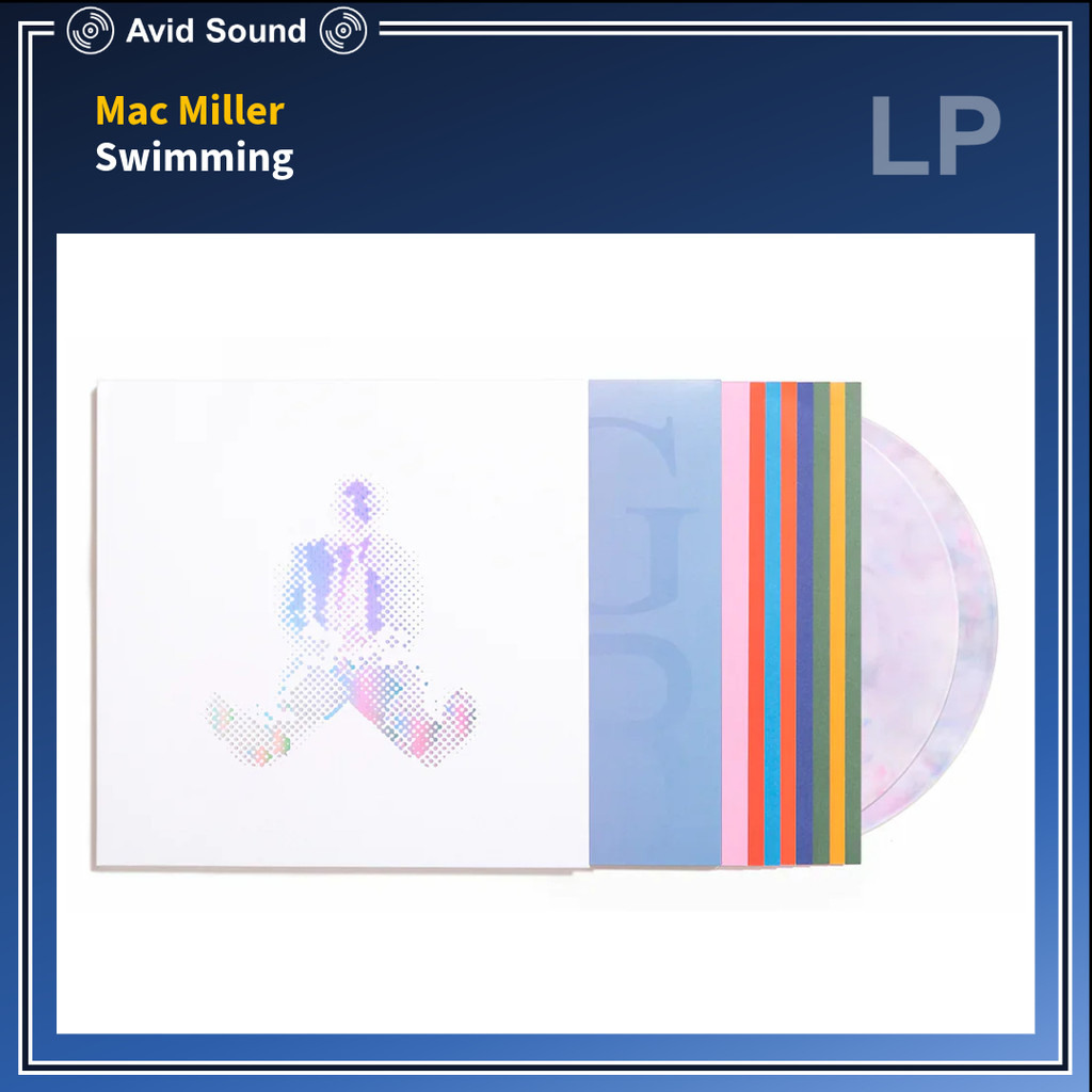 แผ่นเสียง Mac Miller Swimming ใหม่ ซีล Mac Miller Vinyl LP