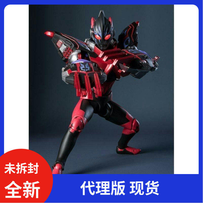 ของแท้ใหม่เอี่ยม Bandai SHF Dark Dark Aix Aix X Ultraman Gomorrah Armor [] เครื่องประดับของสะสม