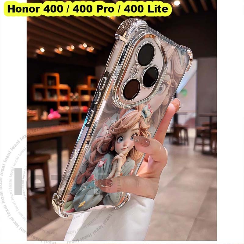 เคส Honor 400 Pro Honor400 Pro 400 Lite 5G Honor400 Honor400Pro5G เคสนิ่มกันกระแทกโปร่งใสน่ารักใสหรู