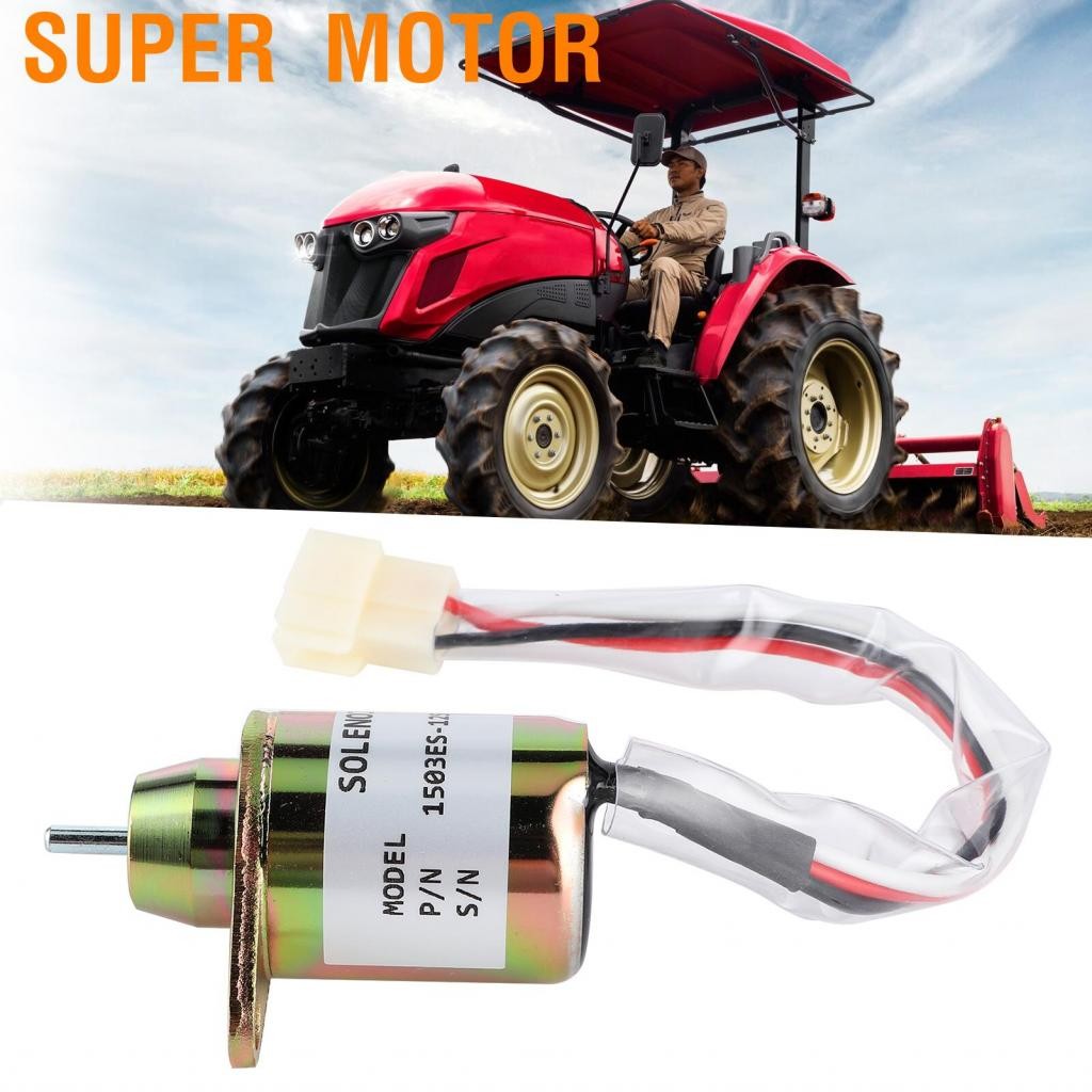 Super  Motor การปิดเชื้อเพลิงปิดโซลินอยด์วาล์วปิดตัว 119653-77950 การเปลี่ยนสำหรับเครื่องยนต์ 4TNV94