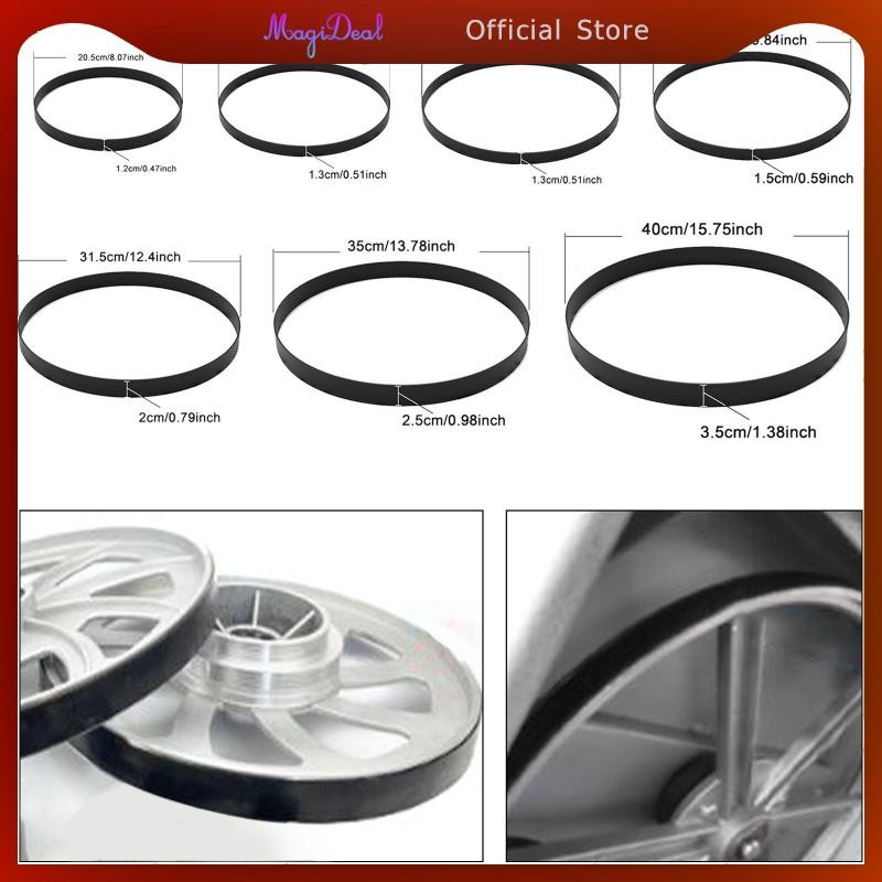 MagiDeal Band Saw Tyre Rubber Wheel Blade Pulley Tyre for Portable Band Saw Blade