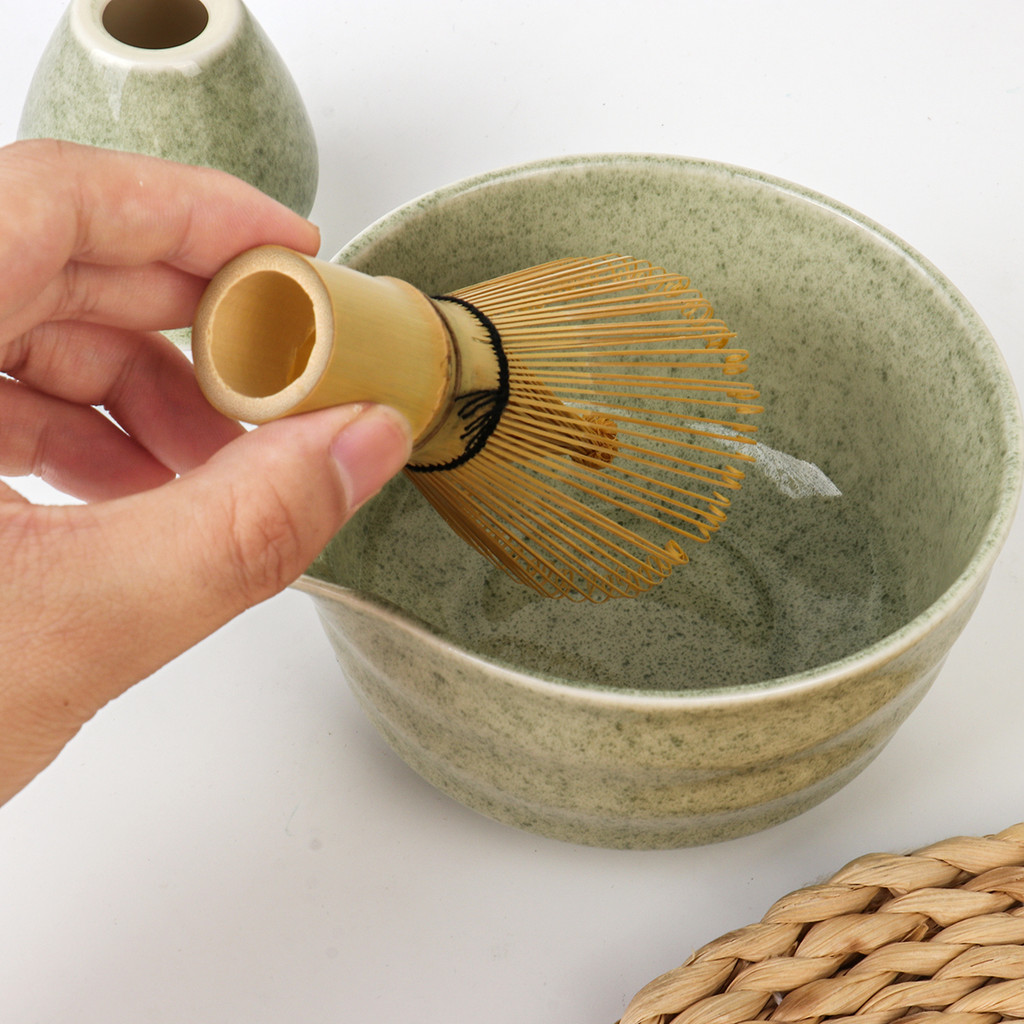 Matcha Whisk, Matcha Whisk Set, ชุดมัทฉะเซรามิก, รวมชามมัทฉะพร้อมพวย, ที่วางมัทฉะ Whisk - รูปที่ 5