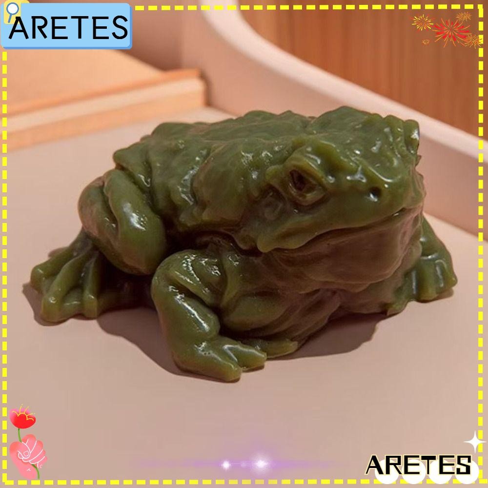 ARTEES กบบีบ, ของเล่นจําลองกบนุ่มเหนียว, คางคกตลกคลายเครียดของเล่นบีบอัดของเล่นหากิน