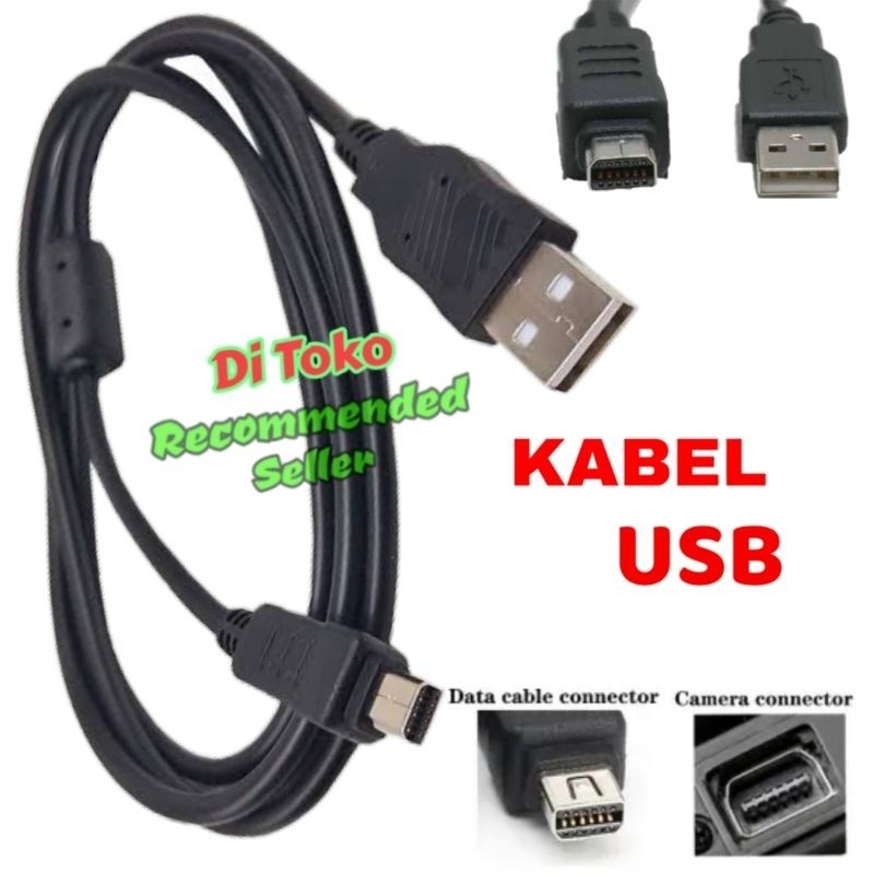 READY - สายเคเบิลข้อมูล / สาย Usb สําหรับ Olympus CB-USB5 / USB6 EM10 II EPL9 mju9000 SP560UZ E-P5 E