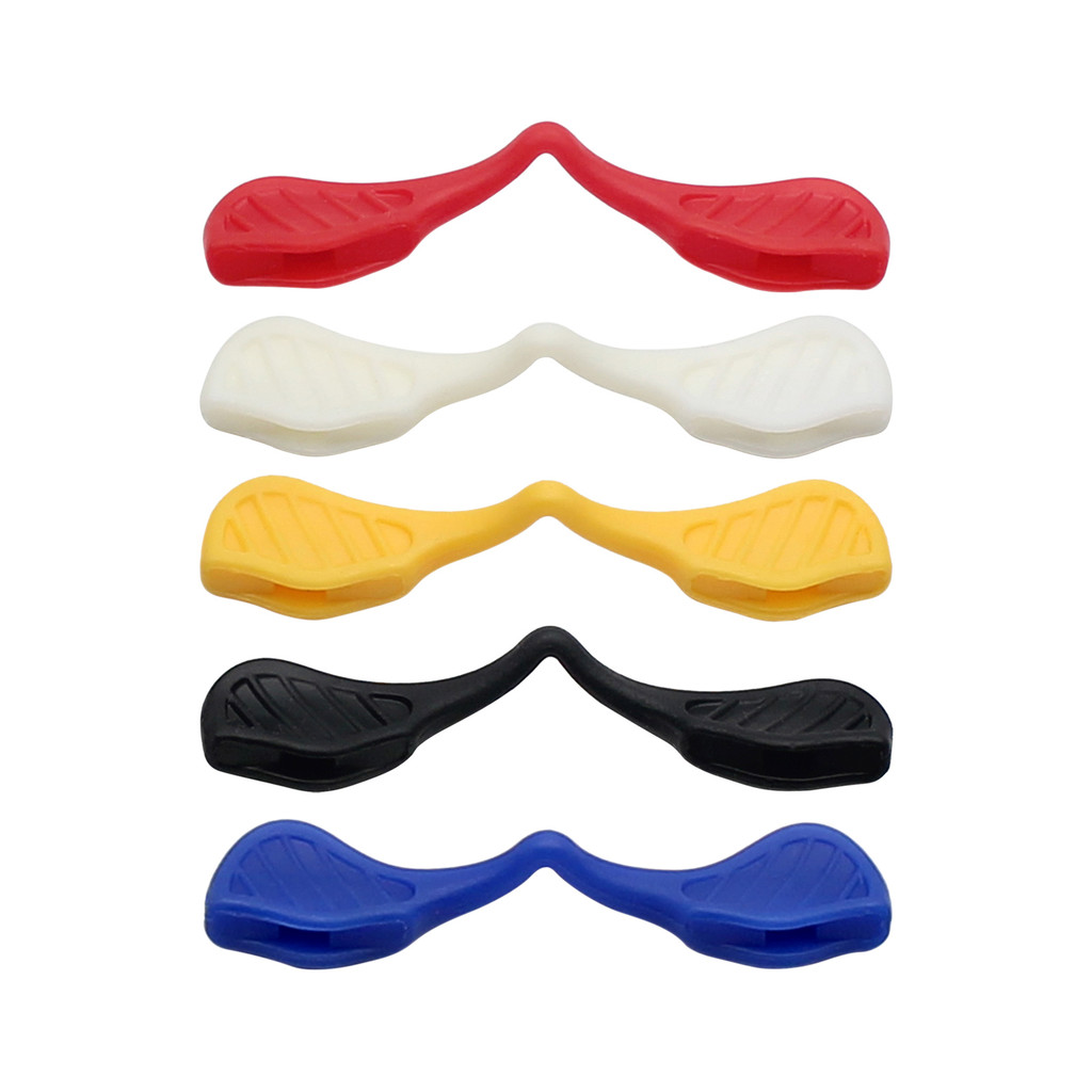 ยาง Nosepads ชิ้นส่วนจมูกทดแทนสําหรับแว่นกันแดด Radar Path Range Pitch Radar XL