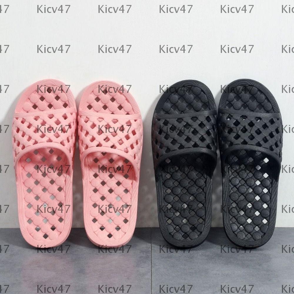 รองเท้าแตะในห้องน้ำ KICV แบบแบนกันลื่น แห้งเร็ว สำหรับโรงแรมและบ้าน
