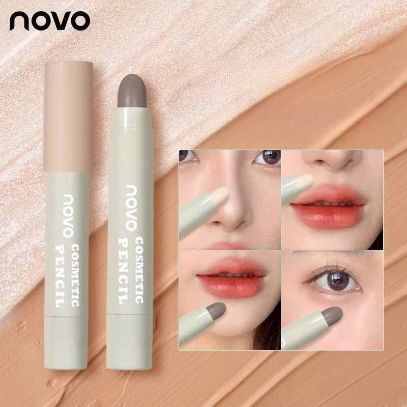 NOVO Contour แท่งคอนทัวร์ แท่งคอนทัวร์สามมิติ เงาจมูกกระจ่างใส ไฮไลท์ด้าน