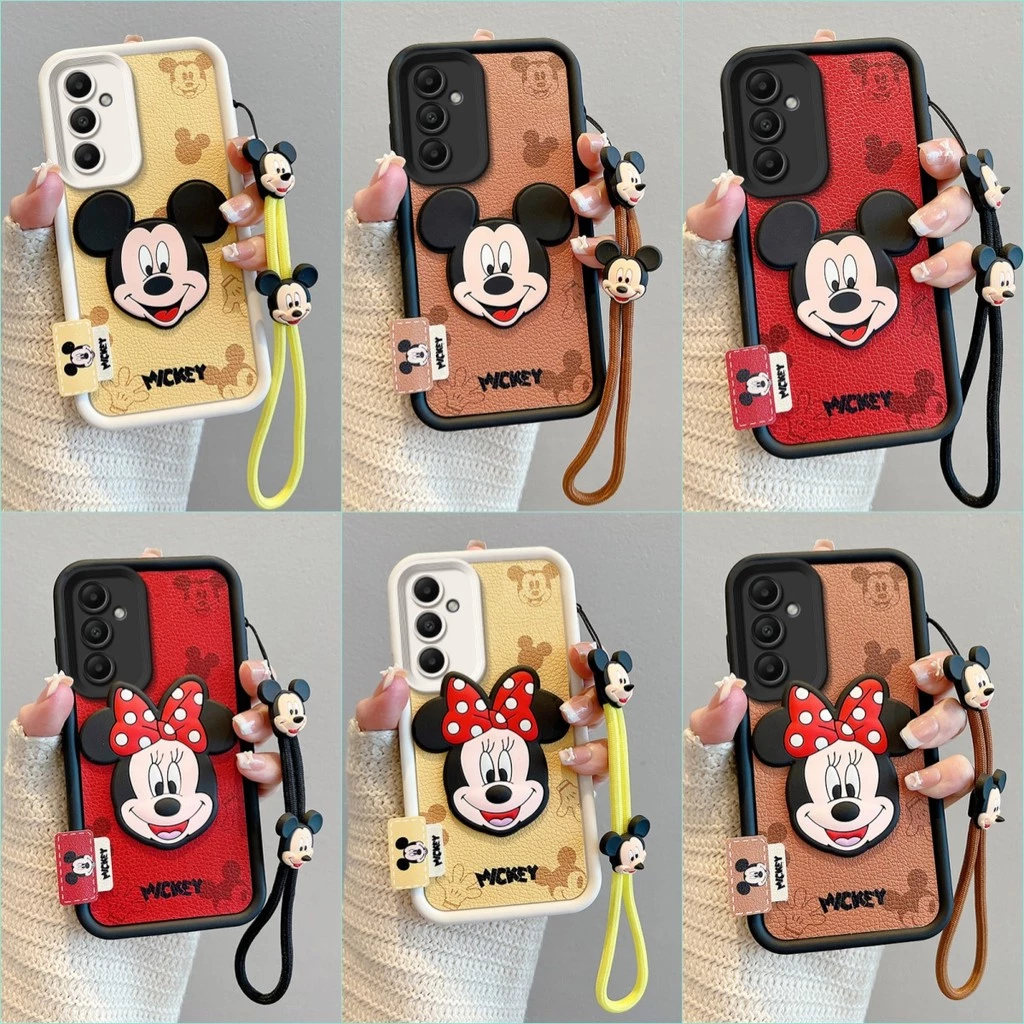 เคส SAMSUNG A56 A36 A16 หนังน่ารักอะนิเมะซิลิโคนนุ่มกรณีโทรศัพท์