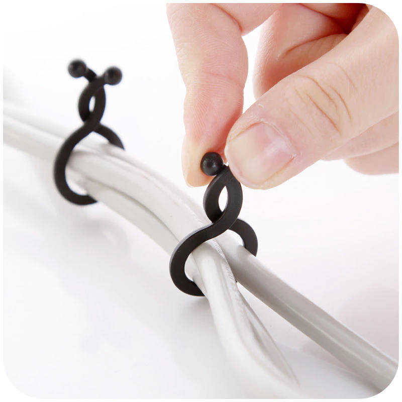 20 ชิ้น Kord Balut ด้าย Talian Winder Twist Tie คลิปรัดสายไฟ thumbnail 3