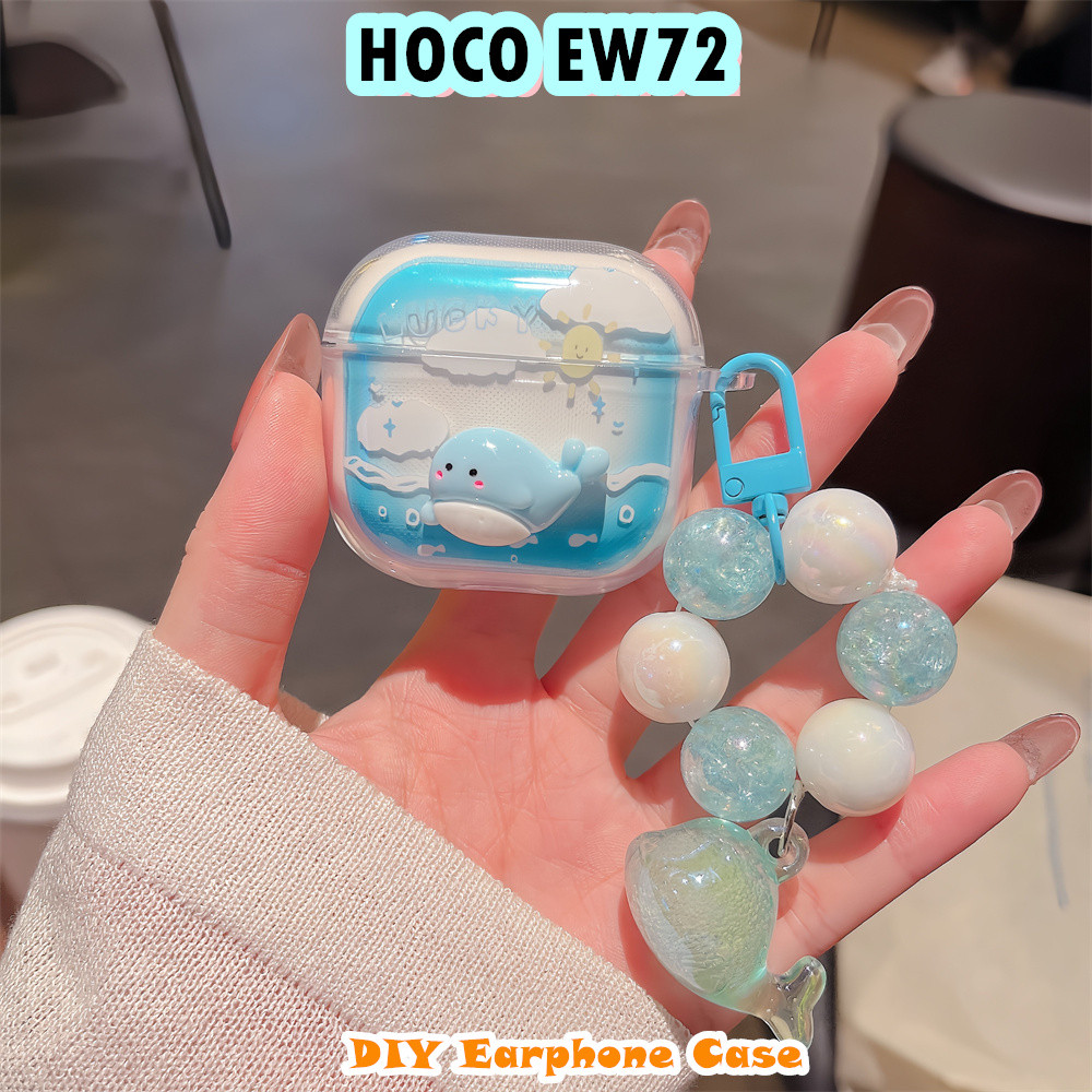 innovationFor HOCO EW72 Casing Case Soft Silicone Headphone Case DIY Cartoon นวัตกรรม NO.1