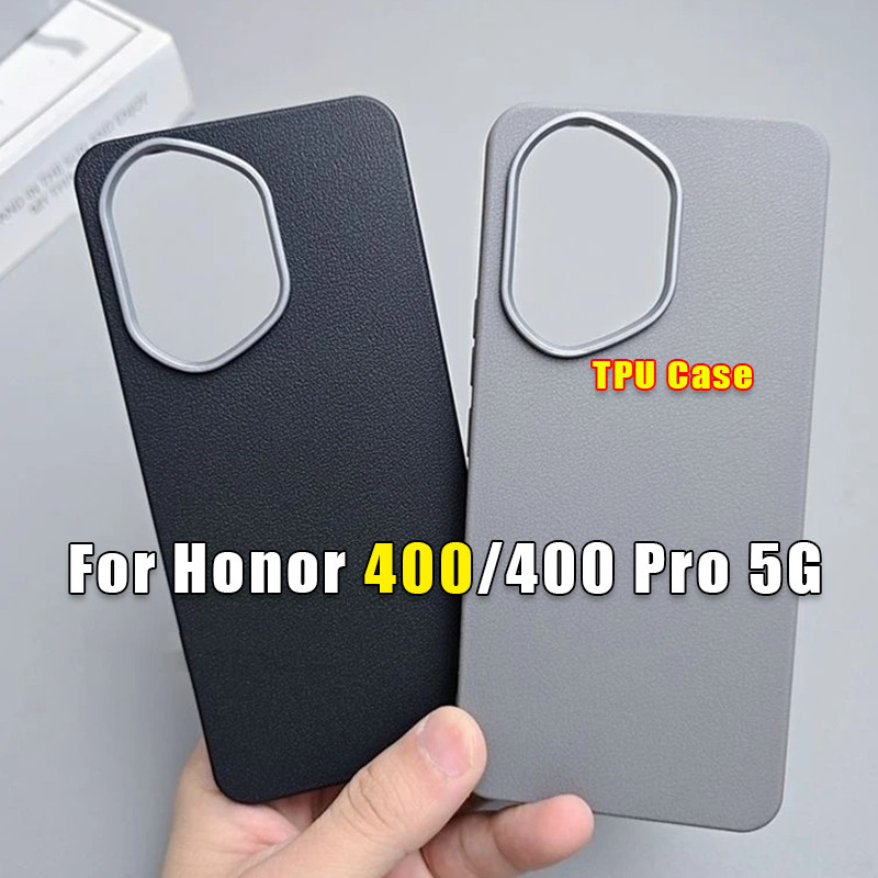 ปลอกTPUสําหรับHonor 400 Pro Honor400 400Pro Lite 5G 2025 Matte Corticalเนื้อเคสโทรศัพท์กันกระแทกซิลิโคนป้องกันกันชนปกหลังปลอก