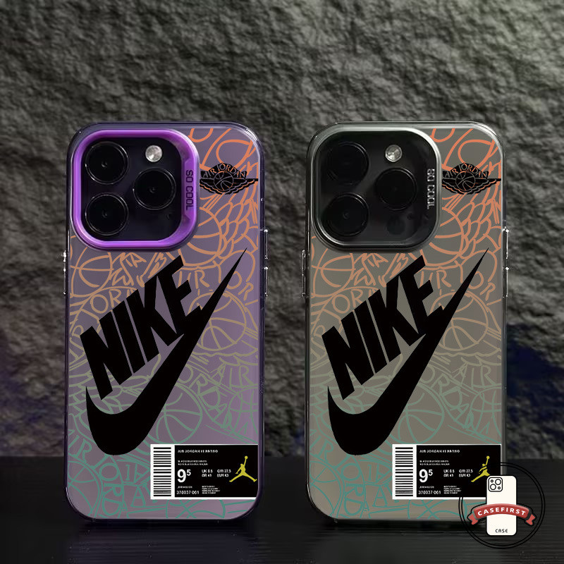 โลโก้สัญลักษณ์แบรนด์แนวโน้มนุ่ม เคส IPhone XR 15 11 16 13 14 12 Pro Max 7Plus X XS Max 16 8 7 14 15 Plus SE 2020