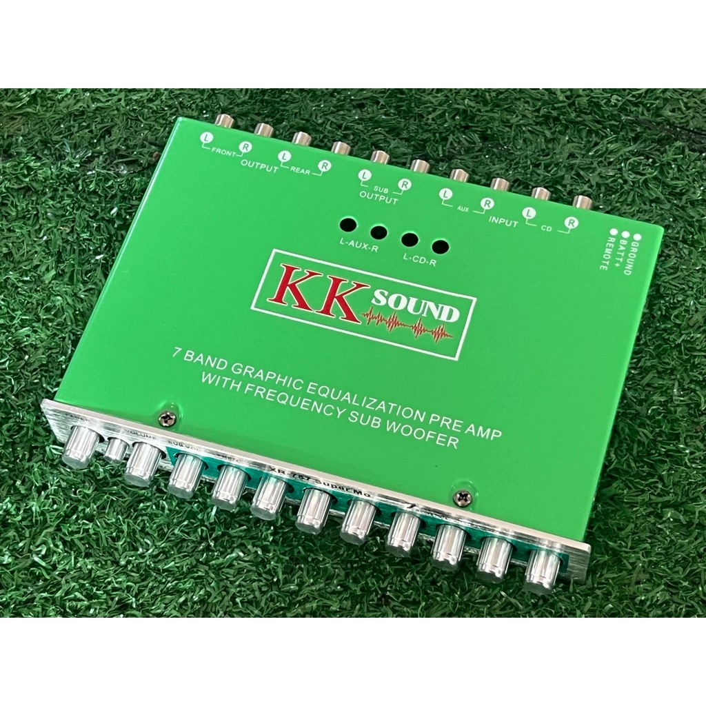 ปรีขยายเสียง 7 แบรนด์ XR-757  แยกซับอิสระ            KK-SOUND