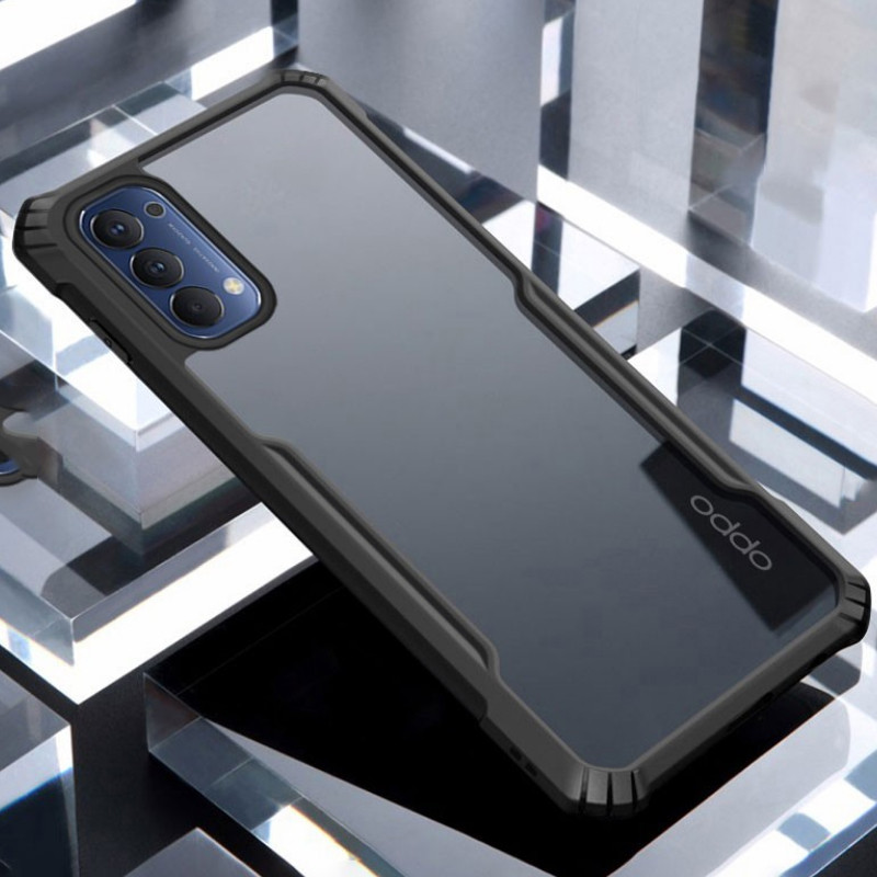 [คลังสินค้าพร้อม]สําหรับOPPO Reno 6 Pro 6Z 5 Pro 5 Lite 5Z 5F 4 Pro 4 Lite 3 Pro 2Z 2F 4G 5G Shockตกป้องกันเคสใส