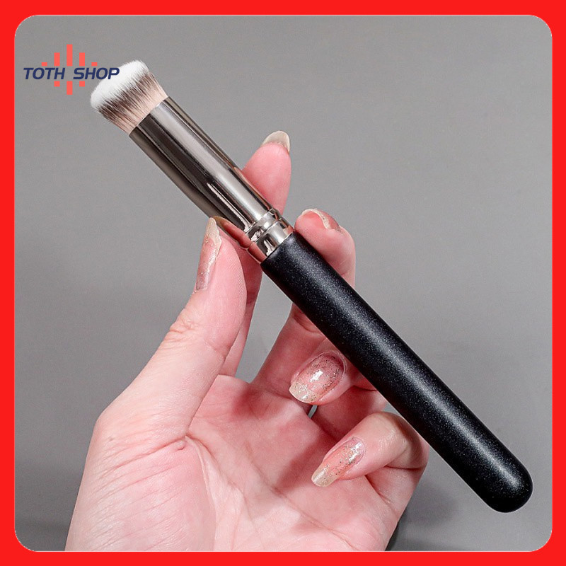 2PCS แปรงรองพื้น คอนซีลเลอร์ แปรงขนนุ่ม ไม่กินแป้ง