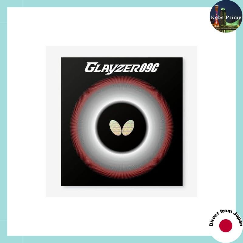 Butterfly Table Tennis Rubber Gluey 09C Back Soft Sticky High Tension Red/Black Thick 06110