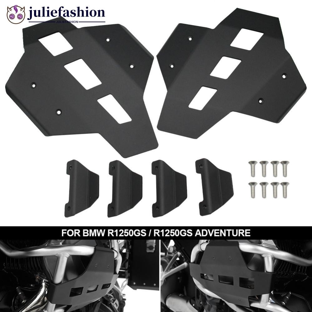 JULIEFASHION รถจักรยานยนต์ฝาสูบเครื่องยนต์ Guards Shield Guard ป้องกันสําหรับ BMW R 1250 GS ADV R125