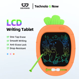 GOOJODOQ กระดานเขียนด้วยลายมือ LCD ขนาด 10.5 นิ้วเป็นมิตรกับสิ่งแวดล้อมไม่เป็นอันตรายและแอพพลิเคชั่นกว้างแบบใช้ซ้ําได้สําหรับเด็ก
