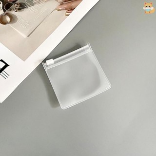 [VI] 1/5/10pcs Pill Pouch กระเป๋าซิป Pill Pouch Reusable Cle…