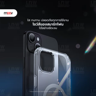 [ส่งด่วน] Moov CS02 เคสแม่เหล็ก For iPhone 17 Pro Max 17 Air 17e 16 Pro 15 Plus 14 13 12 เคสซัมซุง เคสไอโฟน