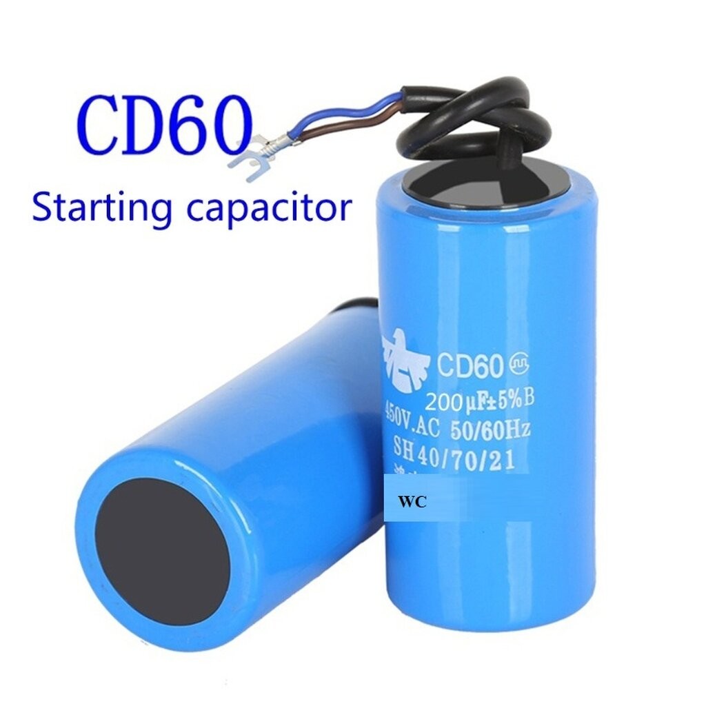 คาปาซิเตอร์ มอเตอร์ Capacitor 250MFD 150Uf 200Uf 250Uf 300Uf 350Uf 400Uf 250VAC สำหรับมอเตอร์ ส่งทุก