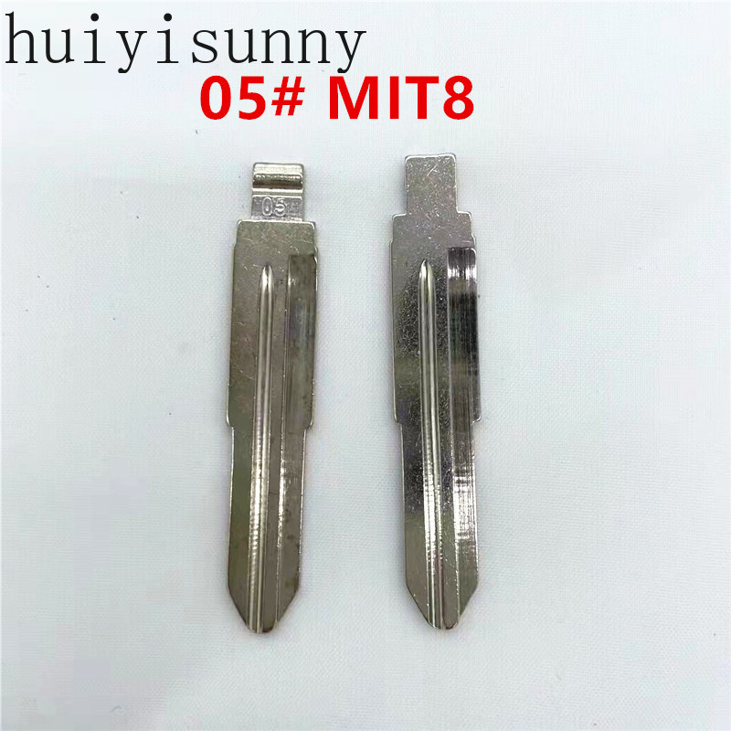 HYS 10 ชิ้น #05 ใหม่โลหะเปล่าเปลี่ยนกุญแจรถใบมีด LISHI MIT8 สําหรับ Suzuki Wagon R สําหรับ Chevrolet