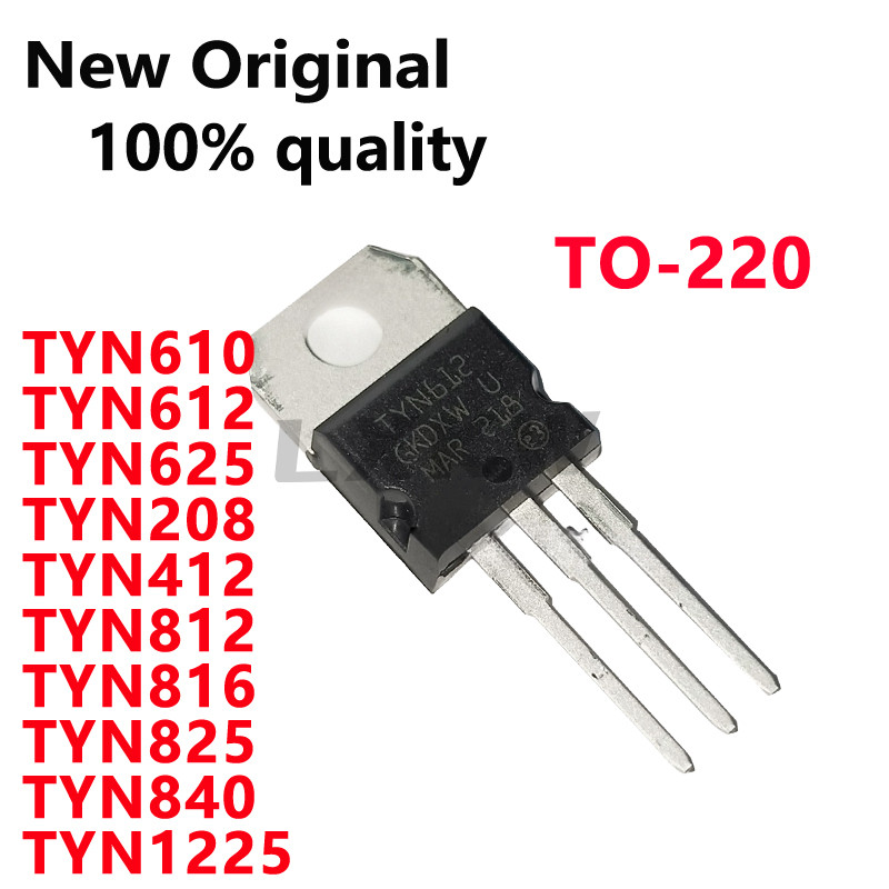 10/PCS ใหม่ Original TYN610 TYN612 TYN625 TYN208 TYN412 TYN812 TYN816 TYN825 TYN840 TYN1225 TO-220 Field effect หลอดในสต็อก