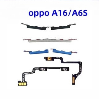 On off ปุ่มปรับระดับเสียงไฟ flex สําหรับ OPPO A16 Power Volume Flex Cable ปุ่มออกด้านข้าง
