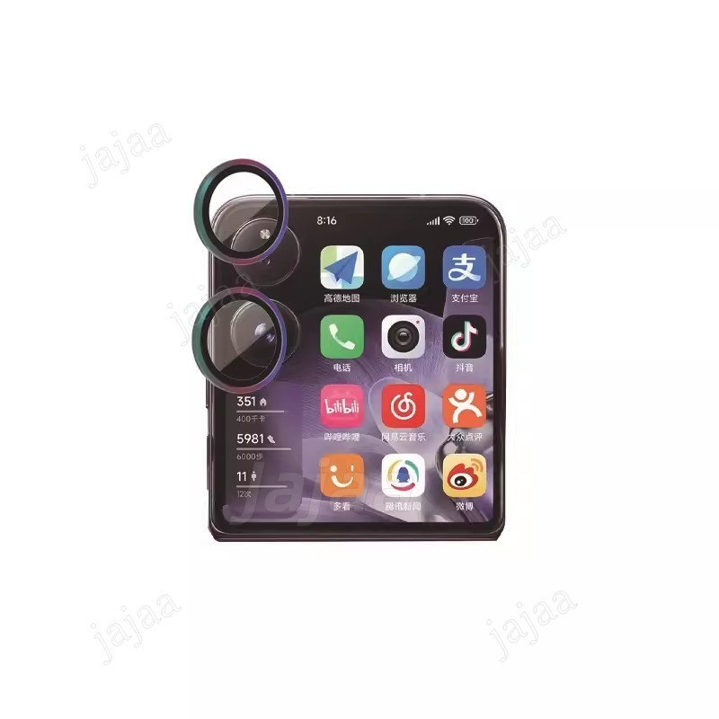 โลหะ Eagle Eye เลนส์ฟิล์มสําหรับ Xiaomi Mix Flip 2 5G แว่นตาหัวฟิล์ม 3D แบบบูรณาการฟิล์มป้องกันสติกเกอร์แก้วสําหรับ Xiaomi Mix Flip ราคา ถูกที่สุด ดีลบีเคเค แกลเลอรีภาพที่ 5
