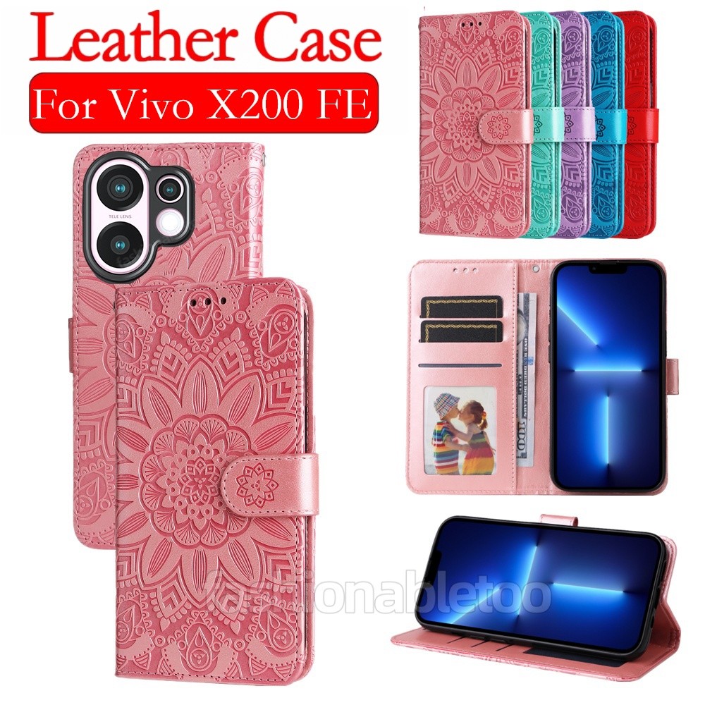 สําหรับ Vivo X200 FE พลิกหนังเคสโทรศัพท์สําหรับ Vivo X200 FE X200FE X200promini X200s X200Ultra Vivo