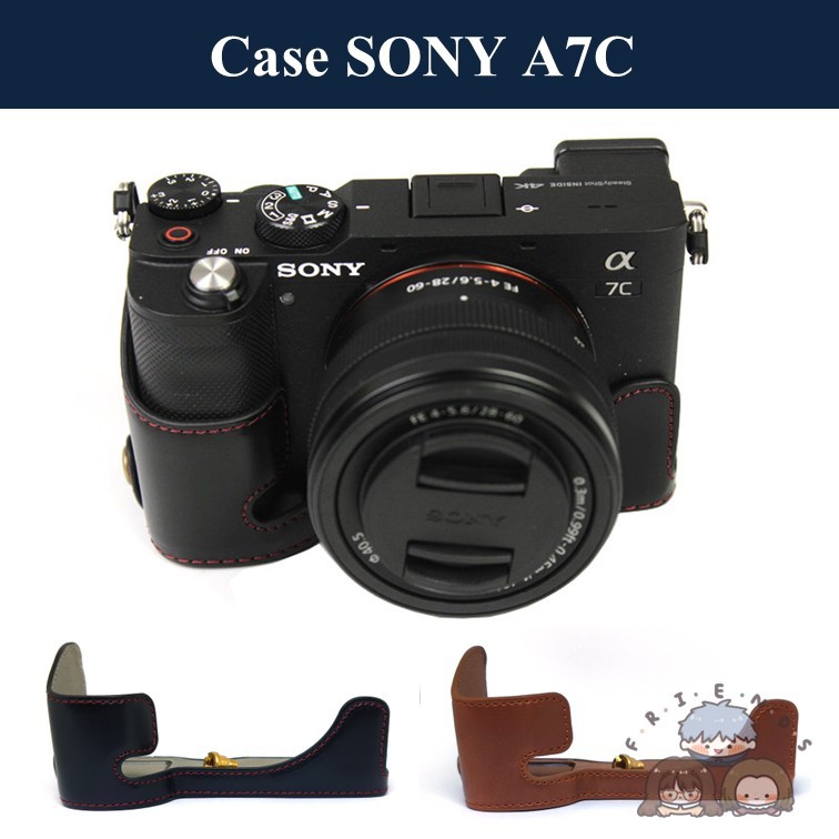 Case สำหรับ SONY A7C ( Sony A7C Case / Half Case ) เคส Sony A7C