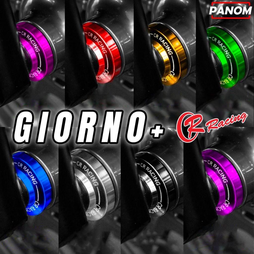 บูชดุมล้อหน้า CNC GIORNO+125 จีออโน่125 PCX160 PCX-160 มีให้เลือก 8 สี