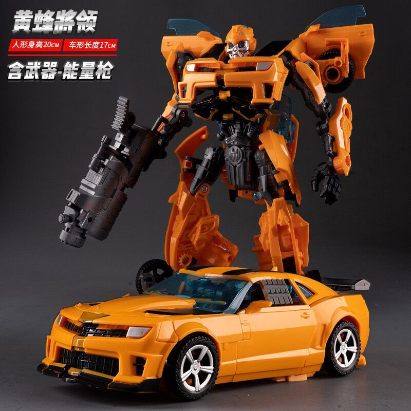 Bumblebee Deformation Model Toy Robot Beetle Warhammer Alloy Gang Car Figure Boy