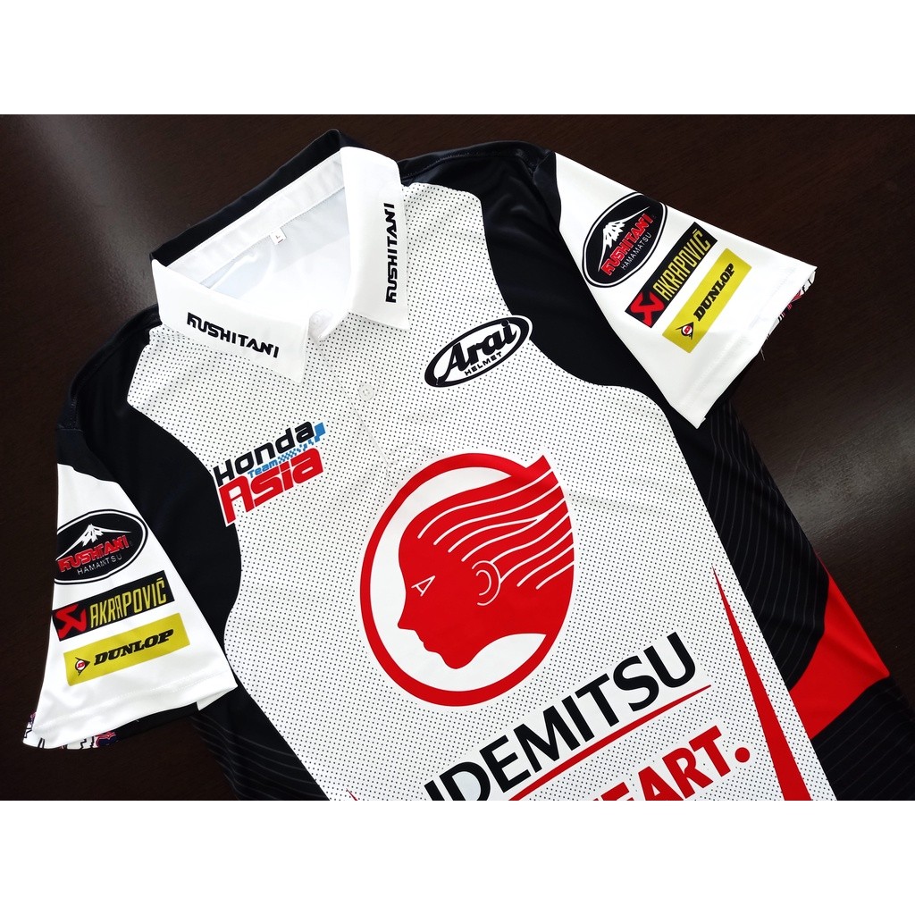 MotoGP HONDA-IDEMITSU TEAM ASIA Polo IDEMITSU HONDA MG0074 Model Kong Size S-3XL
