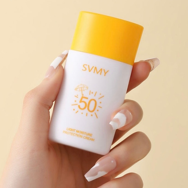 BM shop ครีมกันแดดหน้า โลชั่นกันแดด Sunscreen SPF50+pa+++ UV ครีมปกป้องผิว 50ml ซึมไว ไม่มัน-UV3089