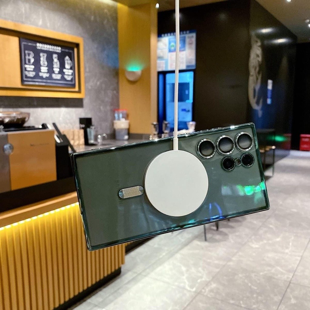 เคส พร้อมเลนส์กล้อง แม่เหล็ก ชาร์จได้ Samsung Galaxy S25 S25Plus S25Ultra S24Ultra S23Ultra S22Ultra S24Fe S24 S23 006 - รูปที่ 3