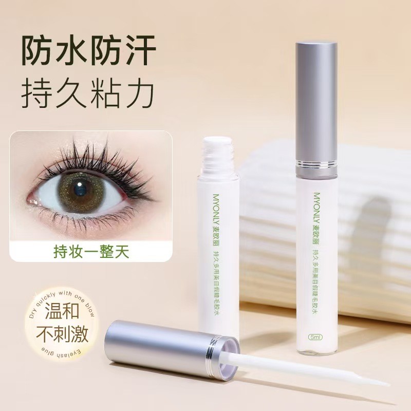 กาวติดขนตาปลอม Quick-Drying Strong Stickness ติดทนนานอ่อนโยน Non-Irrritating โปร่งใส Non-Marking Eyelash กาวขายส่ง