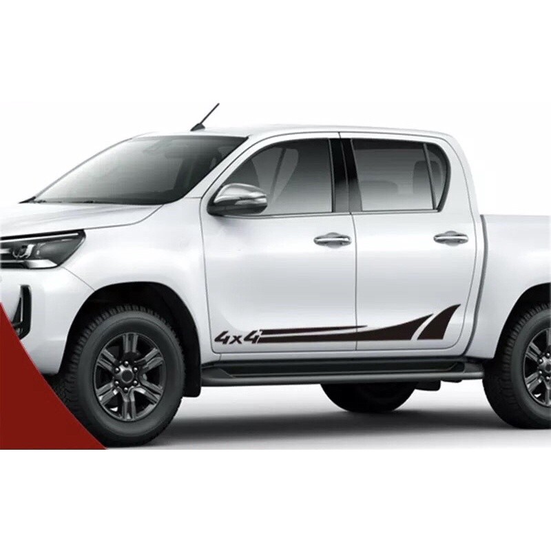 S745 2 ชิ้นสําหรับ 4x4 รถไวนิล Decal สติกเกอร์