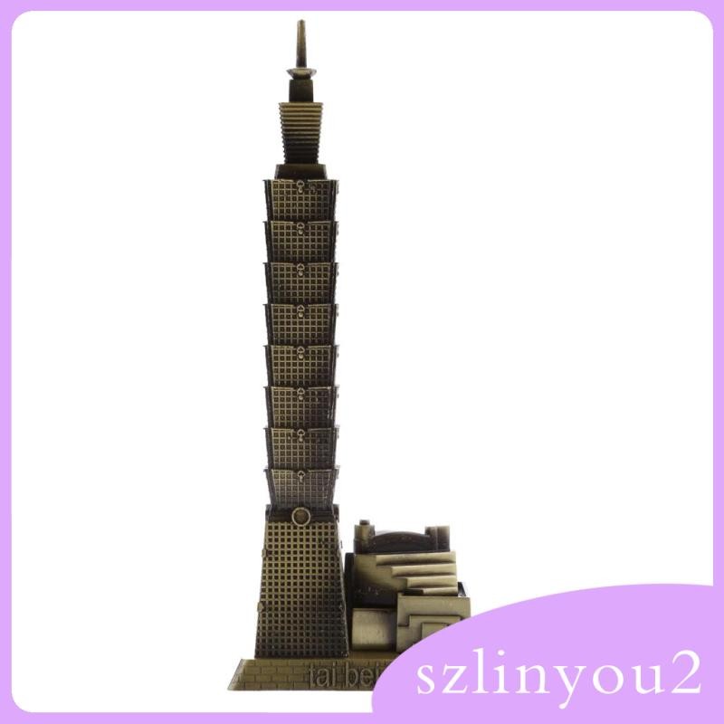 [szlinyou2] Taipei 101 โมเดลสถาปัตยกรรมอาคารของเครื่องประดับตั้งโต๊ะของขวัญของที่ระลึกการเดินทาง