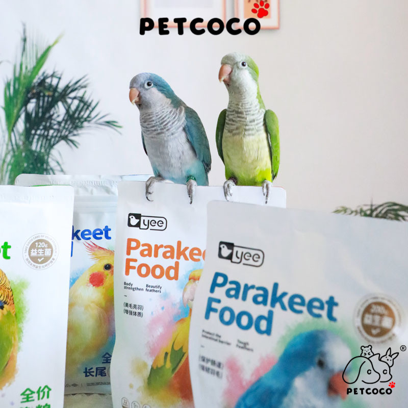 สัตว์เลี้ยงโคโคโค 🐾 Yee Parrot Food Parakeet Food 600g Love Bird Probiotics Budgie Snack | กุศล แลคโตบา ฟูล แลคโตบาด สารประกอบไขมัน และดู ขนาดเล็ก太阳