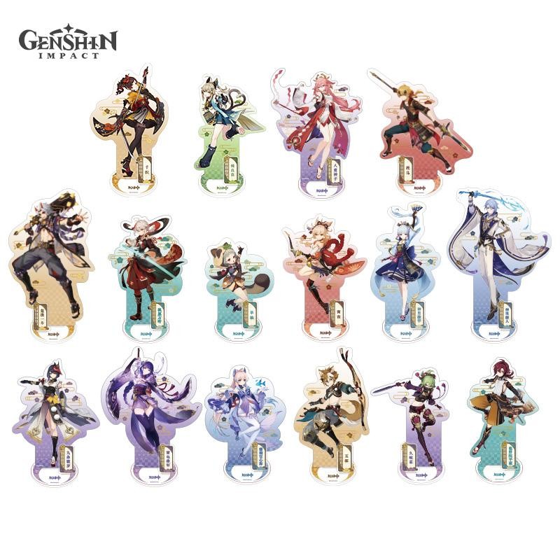พร้อมส่ง Genshin Impact สแตนดี้ตัวละคร ซีรีส์ Inazuma City